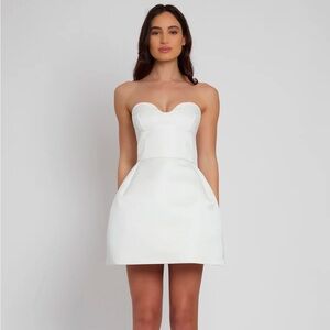 LEAU Baby Bustier Mini Dress NEW